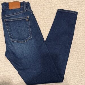 Madewell Indigo Skinny Petite Jeans